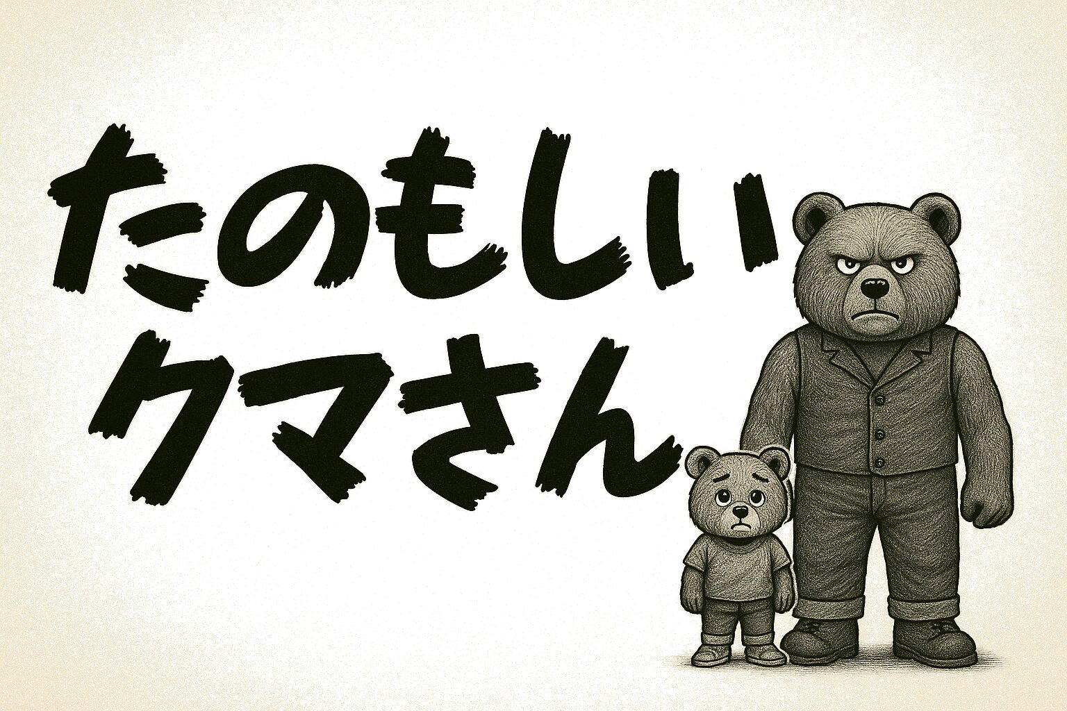 たのもしいクマさん