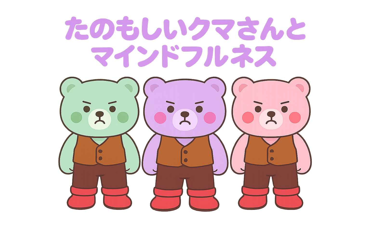 たのもしいクマさん